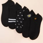 3 pairs Heart Pattern Socks