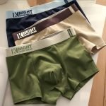 Men’s Cotton Boxer Briefs (3pcs) _ Breathable & Sweat-Absorbing
