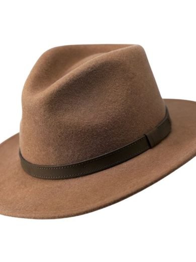 Settler Fedora Hat By Gamble & Gunn