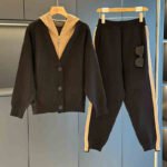 Two-Piece Knit Lounge Set