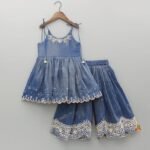 Elegant Girls Ethnic Dress Set